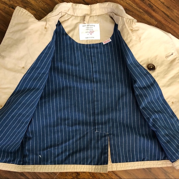 Zara BabyBoy Collection Trench Coat - Picture 3 of 3